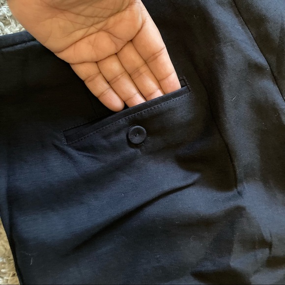 Talbots Navy Trousers NWOT - Picture 6 of 10